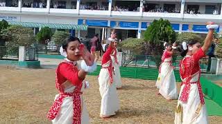 Nabo Anande jago/... 💮 Dance group 🎶.       Dance cover by Lisa 👀🙈 Salbari High school (XII)