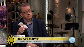 Här är märkliga maten som bara äts i Sverige - Nyhetsmorgon (TV4)