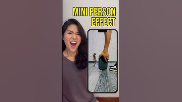 Master the viral Mini Person Effect with our quick and easy tutorial!🚀📲 #inshot #reelstrending