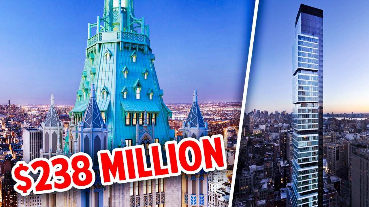 Top 9 Most Expensive Houses in New York City - YouTube