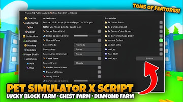 New! Hydrogen Project WD - Pet Simulator X Op Gui Script!