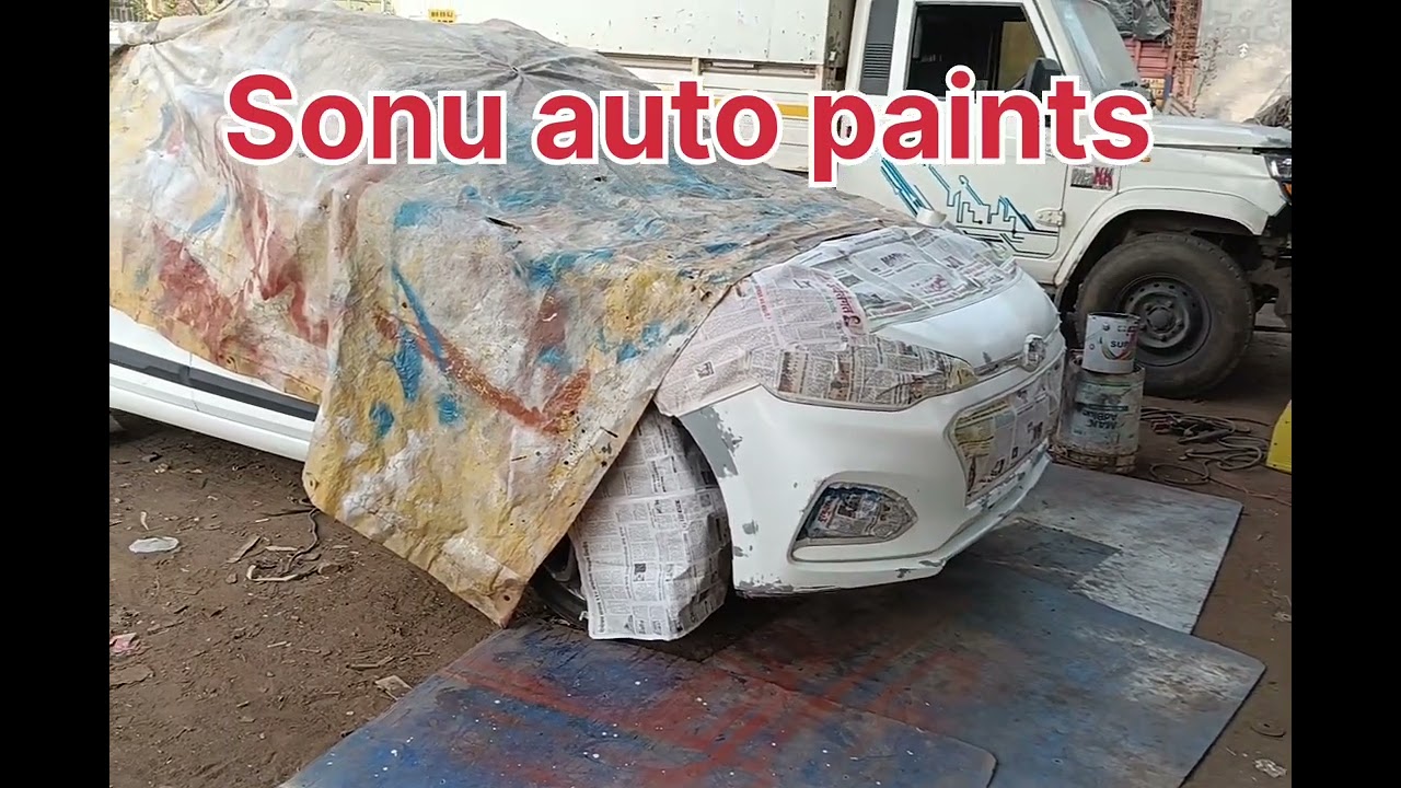 Hyundai i20🚗 Front Bumper Scratch Repair & Full Paint Finish | Before After😍 Result