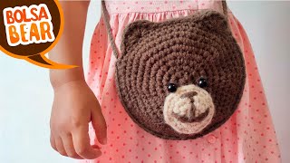 😍💕TIERNO bolso para niñas tejido a crochet FACIL Y RAPIDO | Lanitas y Colores