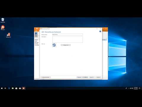 How to install FBackup and create a new backup