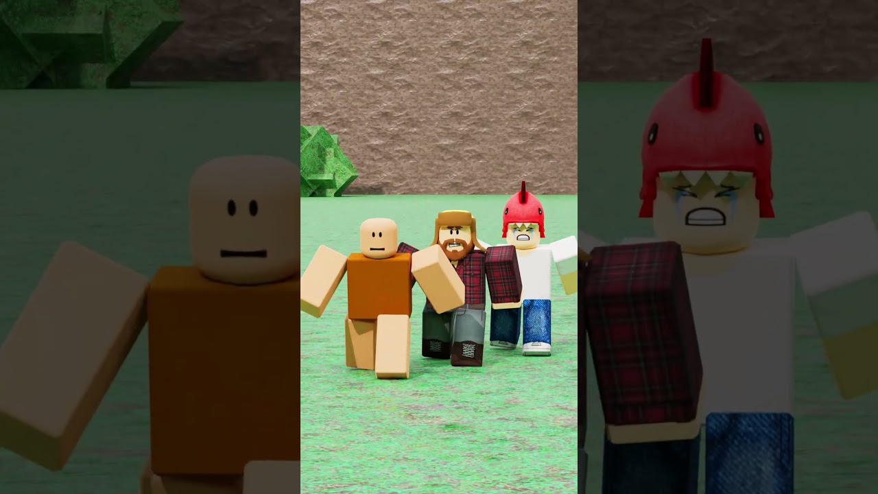 When Noob carries a rock ☠️ - Roblox 99 Nights in the Forest 