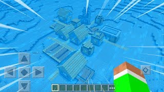 Underwater Village In Minecraft Pocket Edition