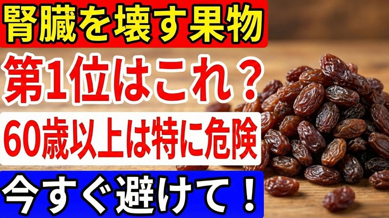 その果物、腎臓を疲れさせていませんか？60歳から避けたい4つと勧めたい4つ