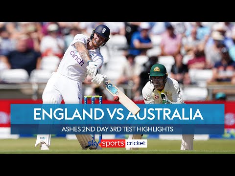 Stokes leads battle to save series ! | England v Australia | Day 2, 3rd Test Ashes Highlights