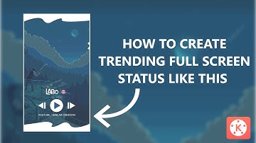 How To Make Trending Whatsapp Status Editing In Kinemaster ll Kinemaster Status Editing Tutorial