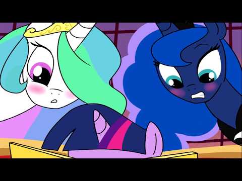 Princess Celestia and Princess Luna's Embarrassing Photo Album! [MLP Comic Dub]