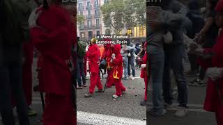 Barcelona’s biggest festival is in September! #spain #festival