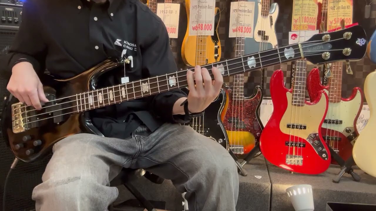 Spector EURO 4 CLASSIC Lacquer Aged - Black - - YouTube