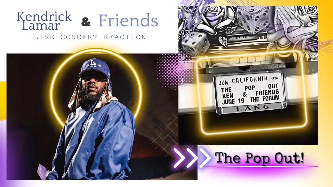The Pop Out! | Kendrick Lamar & Friends Live Concert Reaction - YouTube