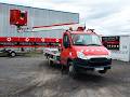 DAILY 35S11 AVEC NACELLE  MULTITEL 160 ALU DS 16M - 3764 HEURES - ANNEE 2014 Mercier &amp; Cie