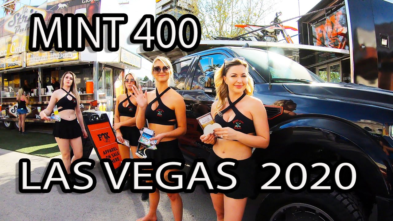 Las Vegas, Fremont Street - Mint 400 Car Show and Race - March 2020 - YouTube
