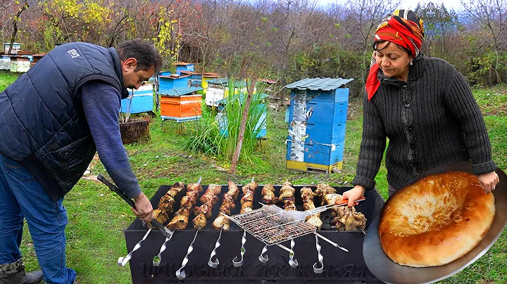 Tandoori Bread Without Oven and Khan Kebab Recipe in the Village | Incredibly good!