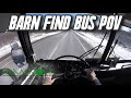 POV Drive of my Barn Find Bus