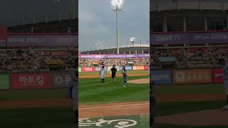 [see그니처👀] 시구니처 지원⚾️ #Shorts