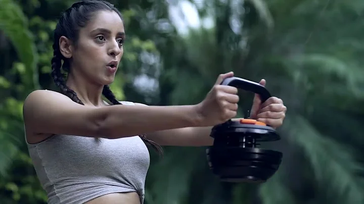 Flexikettle 7-In-1 Adjustable Weight Kettlebells, Adjustable Weights 5 lbs to 20 lbs Unisex #fit