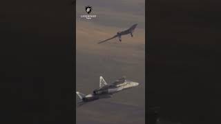 Один Су-57 Управляет Четырьмя Беспилотниками-Невидимками(?)