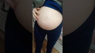 Pregnant Girl at Porno Shop, Massive Dildos