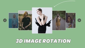 3D Image Rotation using HTML CSS & jQuery | jQuery Plugins