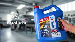 ✅ BENEFICIOS DELO 400 XLE SB ✅ Lubricante prémium Chevron para motores a diésel