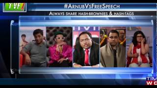 Arnub Vs. Free Speech News-Hour Qtiyapa 2
