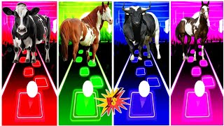 Funny Cow 🆚 Funny Horse 🆚 Funny Cow 2024 🆚 Funny Horse 2024,.🌟 Best Edm Rush Gameplay ✅