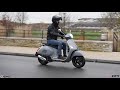 Essai scooter vespa supertech 125  300  mondial city