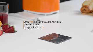 Блок розеток ASA Plastici Versahit Mono с наполнением и со скользящей крышкой (060.25F.00008)