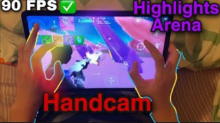 Fortnite Handcam Arena Champions Highlights #1 (Best Fortnite Samsung Tab S7 Player)