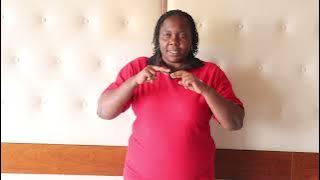 KEMRI Service Charter,  Sign Language