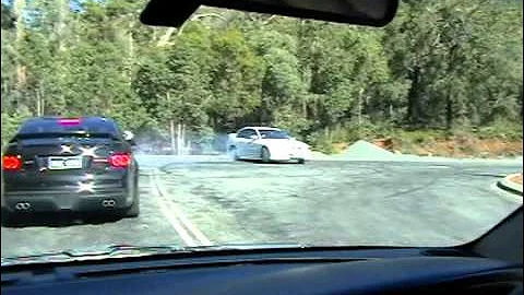 VY SS Doing an insane skid!