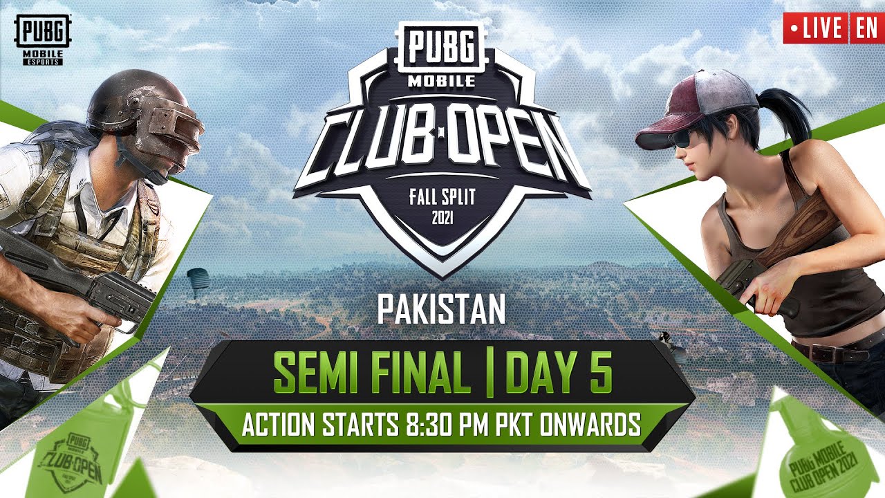 [EN] PMCO Pakistan Semi Final Day 5 | Fall Split | PUBG MOBILE Club Open 2021