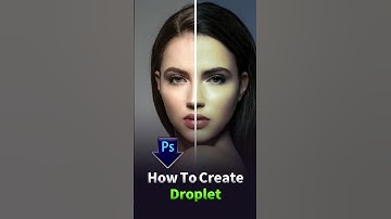 How to Create Droplet in Photoshop - #photoshop #tutorial #design
