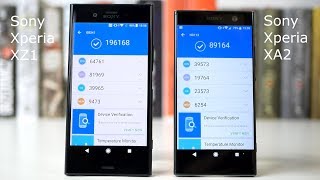 Sony Xperia XA2 vs Sony Xperia XZ1