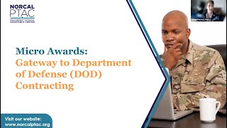 Micro Awards: Gateway to DOD Contracting