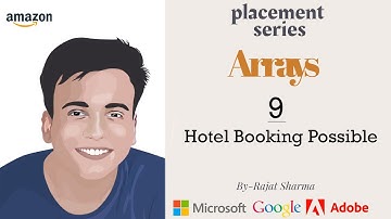 Hotel Bookings Possible|| Arrays|| 9|| Interview bit