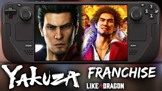 Yakuza Franchise on Steam Deck is INCREDIBLE - 0 1 2 3 4 5 6 - Like a Dragon - Man Who Erased Name