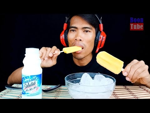 ASMR Drinking Dutch milk selected - Ice Cereals - Extreme Crunchy | EP.236 I BoonTube