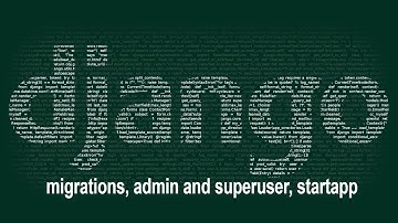 Django Bangla Tutorial - 3 | migrations, admin and superuser, start apps