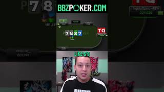 3bet Pot Played By High Stakes Poker Pro #shorts #poker #pokercoaching