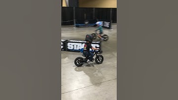 STACYC Electric Mini Bike Action