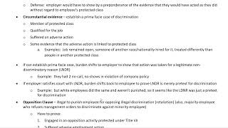 Employment Law - Race, Color, National Origin