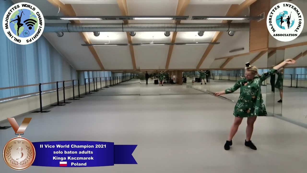 solo baton adults - II Vice World Champion 2021 - Kinga Kaczmarek