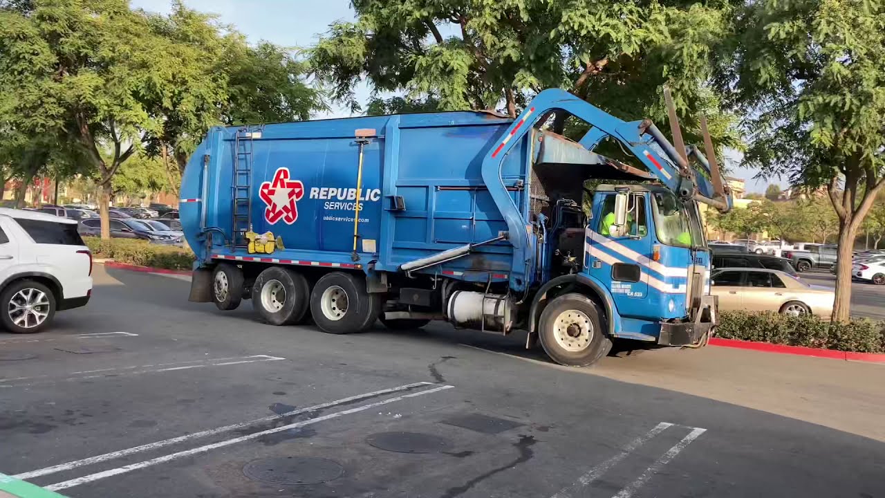 Republic Services of Chula Vista Garbage Truck Compilation YouTube