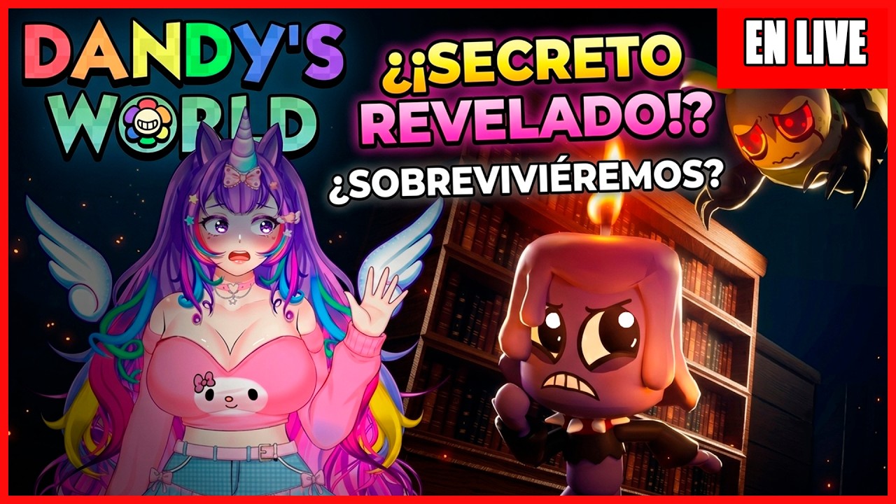 🌈HOY STREAM! VOLVEMOS CON DANDY 🏵️ | Dandys World gameplay español | Vtuber Pony 🦄