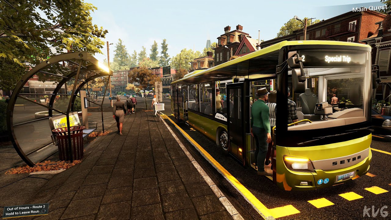 Bus Simulator 21 - Setra S416 LE Business - Test Drive Gameplay (PC UHD) [4K60FPS]