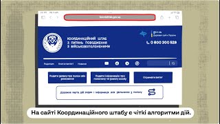 Алгоритм дій у випадку зникнення людини під час бойових дій або потрапляння в полон